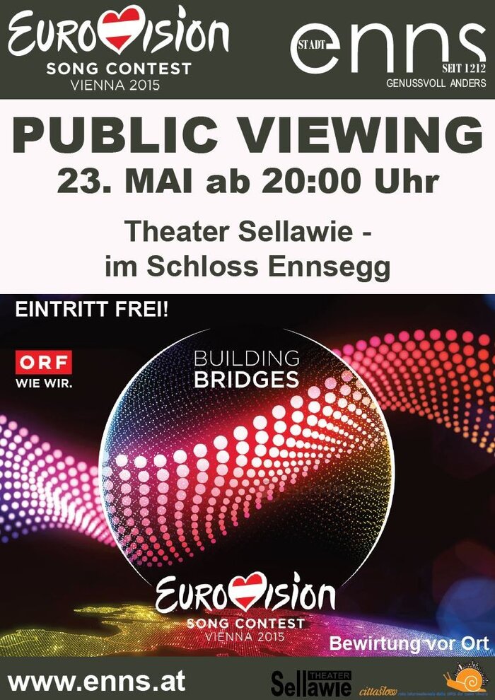 Songcontest Public Viewing Bild